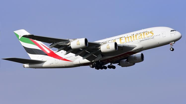 Emirates A380 Aircraft Plane